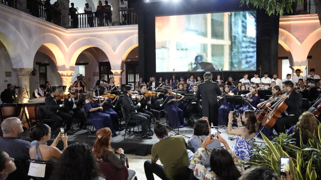 Orquesta Sinfónica de Bolívar de Unibac, cuarteto “Adolfo Mejía”, y cuarteto canadiense “Despax” ofrecen concierto en Festival ConCuerda
