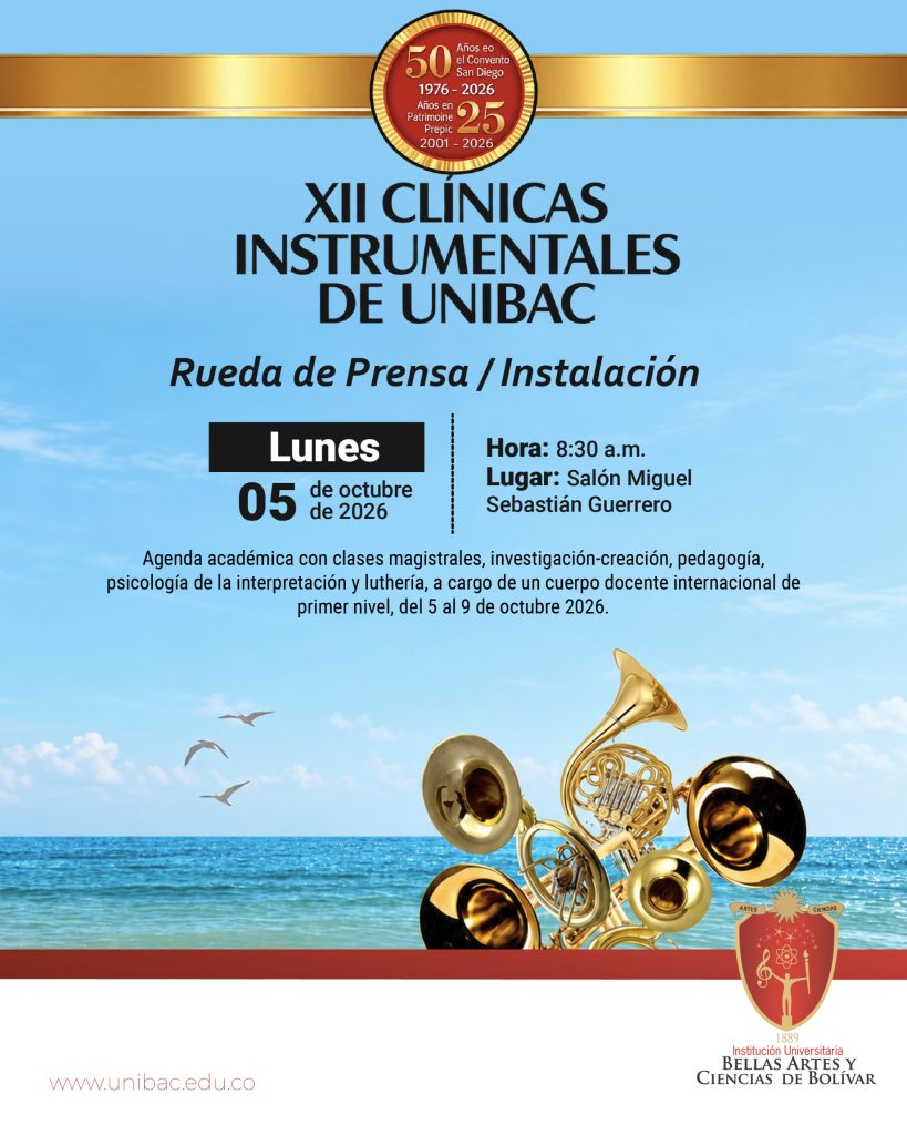 rueda de prensa – clínicas instrumentales